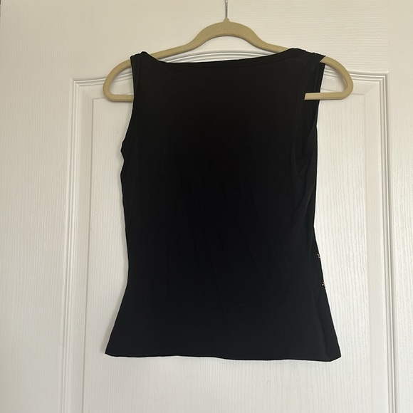 ST. JOHN CAVIAR top. Size Small - Picture 5 of 6